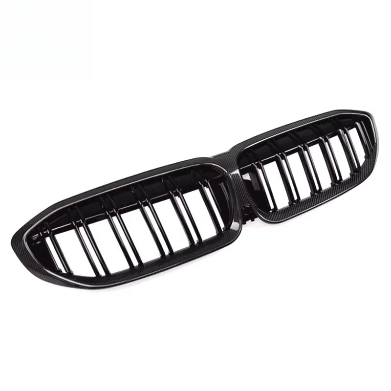 For  G20 G21 G28 320 325 330 340 Carbon Fiber Mesh Grille Front Bumper Grille Automotive External Accessories